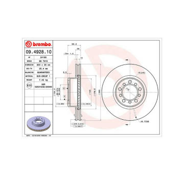 Brzdový kotouč MAGNETI MARELLI 360406005700