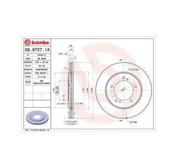 Brzdový kotouč MAGNETI MARELLI 360406009000