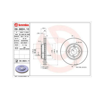 Brzdový kotouč MAGNETI MARELLI 360406009200