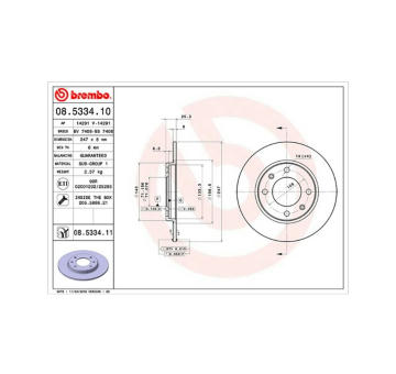 Brzdový kotouč MAGNETI MARELLI 360406018300