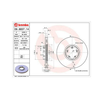 Brzdový kotouč MAGNETI MARELLI 360406026300