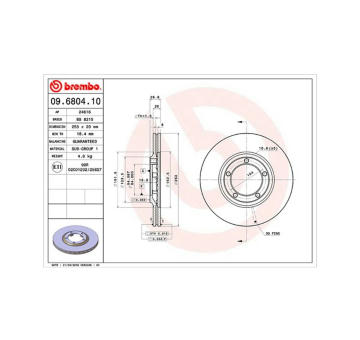 Brzdový kotouč MAGNETI MARELLI 360406026800