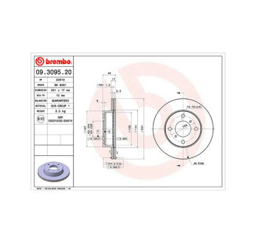 Brzdový kotouč MAGNETI MARELLI 360406027300