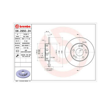 Brzdový kotouč MAGNETI MARELLI 360406030800