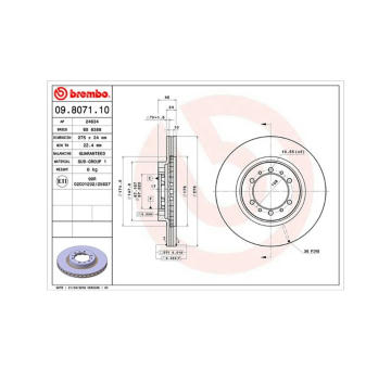 Brzdový kotouč MAGNETI MARELLI 360406034400