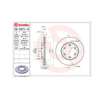 Brzdový kotouč MAGNETI MARELLI 360406034800