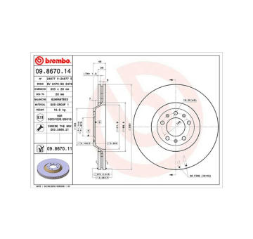 Brzdový kotouč MAGNETI MARELLI 360406041600