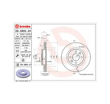 Brzdový kotouč MAGNETI MARELLI 360406043100