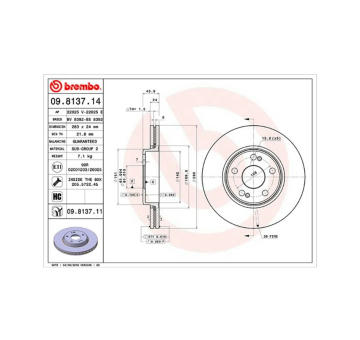 Brzdový kotouč MAGNETI MARELLI 360406044000