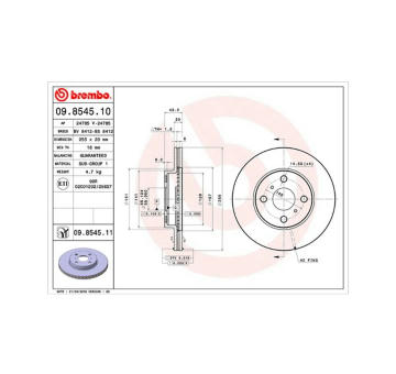 Brzdový kotouč MAGNETI MARELLI 360406046600