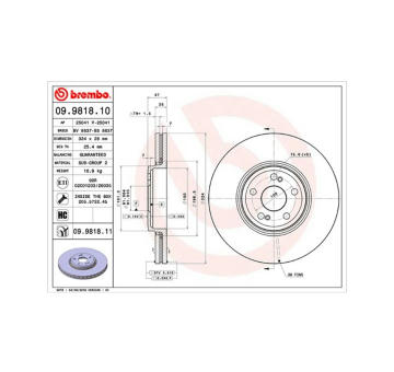 Brzdový kotouč MAGNETI MARELLI 360406058900