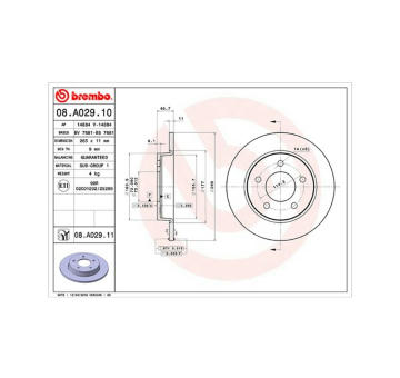 Brzdový kotouč MAGNETI MARELLI 360406060100