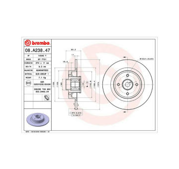 Brzdový kotouč MAGNETI MARELLI 360406061000