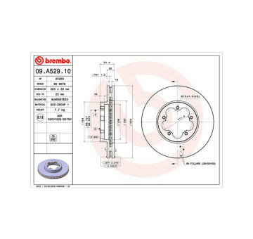 Brzdový kotúč MAGNETI MARELLI 360406105300