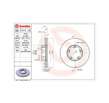 Brzdový kotouč MAGNETI MARELLI 360406105800