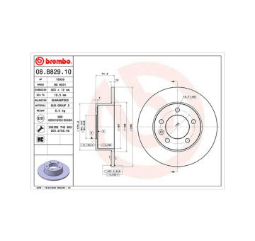 Brzdový kotouč MAGNETI MARELLI 360406106500