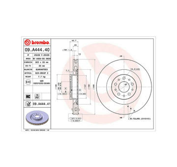 Brzdový kotouč MAGNETI MARELLI 360406106800