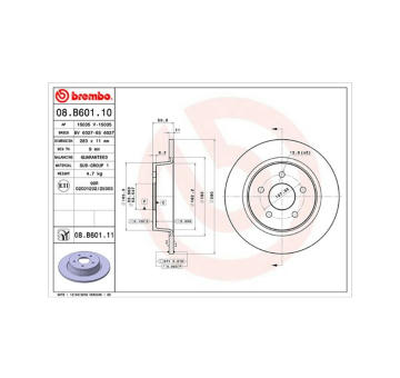 Brzdový kotouč MAGNETI MARELLI 360406108500