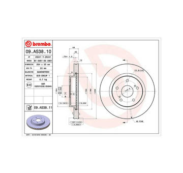 Brzdový kotouč MAGNETI MARELLI 360406110600