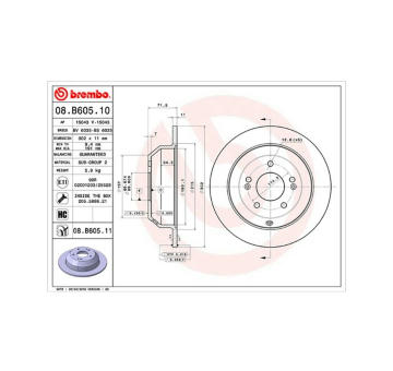 Brzdový kotouč MAGNETI MARELLI 360406115700