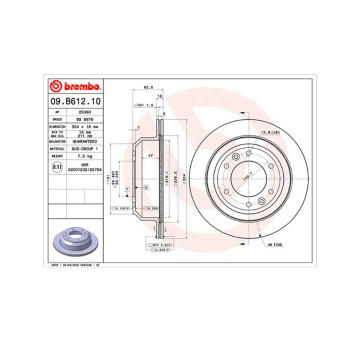 Brzdový kotouč MAGNETI MARELLI 360406125500