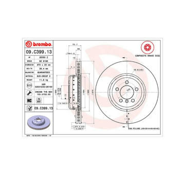 Brzdový kotouč MAGNETI MARELLI 360406130504