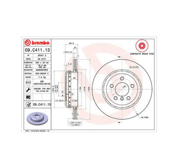 Brzdový kotouč MAGNETI MARELLI 360406131504