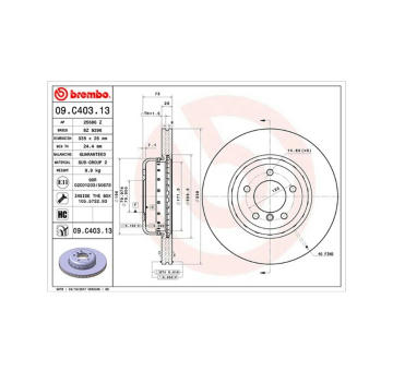 Brzdový kotouč MAGNETI MARELLI 360406132904