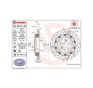Brzdový kotouč MAGNETI MARELLI 360406128703
