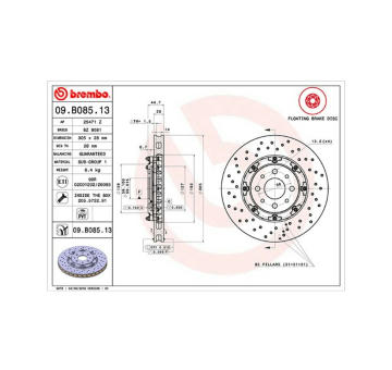 Brzdový kotouč MAGNETI MARELLI 360406129603