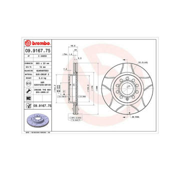 Brzdový kotouč MAGNETI MARELLI 360406002005