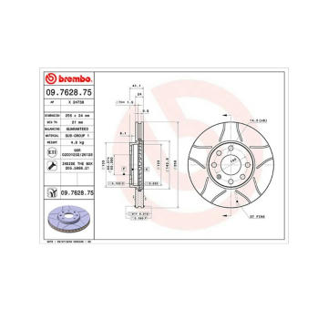 Brzdový kotouč MAGNETI MARELLI 360406038705