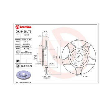Brzdový kotouč MAGNETI MARELLI 360406056805