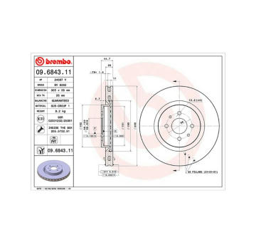 Brzdový kotouč MAGNETI MARELLI 360406010901