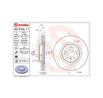 Brzdový kotouč MAGNETI MARELLI 360406064201