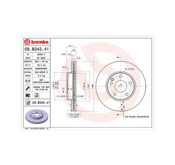 Brzdový kotouč MAGNETI MARELLI 360406108401
