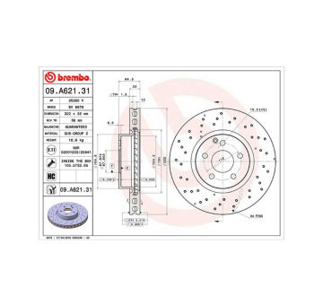 Brzdový kotouč MAGNETI MARELLI 360406109101