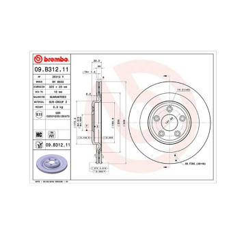 Brzdový kotouč MAGNETI MARELLI 360406111601