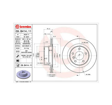 Brzdový kotouč MAGNETI MARELLI 360406112901