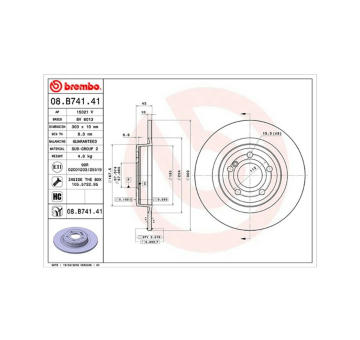 Brzdový kotouč MAGNETI MARELLI 360406114401