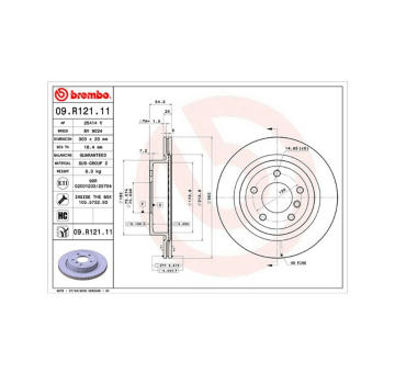 Brzdový kotouč MAGNETI MARELLI 360406116101
