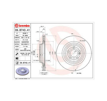 Brzdový kotouč MAGNETI MARELLI 360406117901