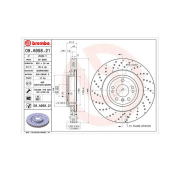 Brzdový kotouč MAGNETI MARELLI 360406122201
