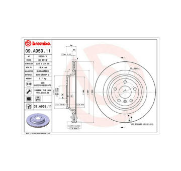 Brzdový kotouč MAGNETI MARELLI 360406122301