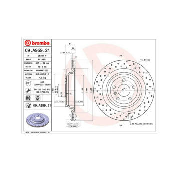 Brzdový kotouč MAGNETI MARELLI 360406122401