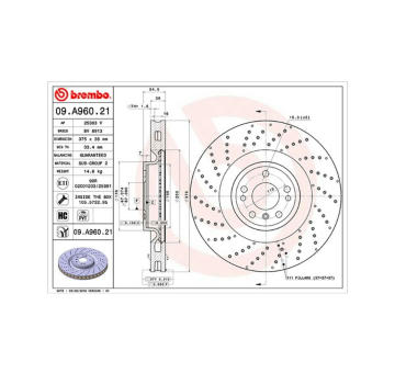 Brzdový kotouč MAGNETI MARELLI 360406122601