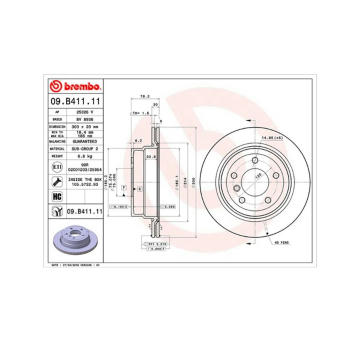 Brzdový kotouč MAGNETI MARELLI 360406124101