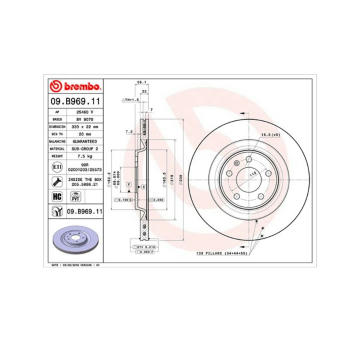 Brzdový kotouč MAGNETI MARELLI 360406127201