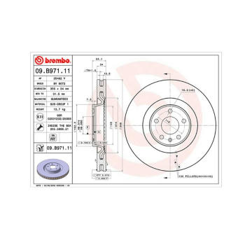Brzdový kotouč MAGNETI MARELLI 360406127401