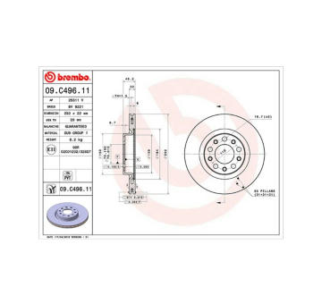 Brzdový kotouč MAGNETI MARELLI 360406127701